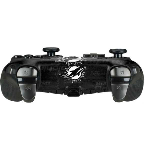 NFL Miami Dolphins Black & White PlayStation Scuf Vantage 2 Controller Skin